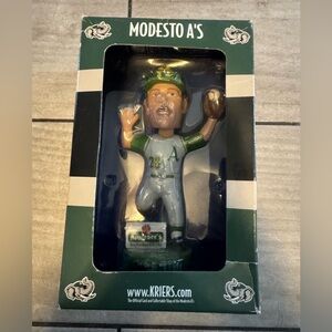 Vtg 2003 Joe Rudi Modesto A’s Bobblehead Oakland A's Athletics Bubble Dreams USA